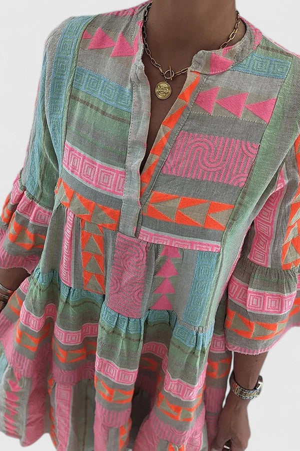 Gisara | Komfortowa Sukienka w Stylu Boho